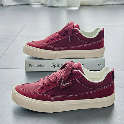 New Fashion Trend Comfortable Men's Canvas Shoes Breathable Soft Non-slip Wear-resistant Flat Shoes Outdoor Casual Shoes