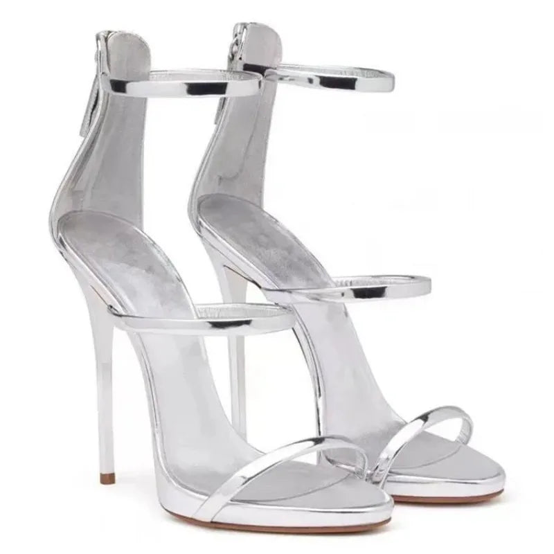 Gefühl des Luxus ~! Frauensandalen sexy hochhackige Adlige Casual Schuhe Heels Frauenschuhe für Frauen Hochzeitsschuhe Braut