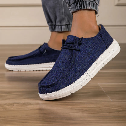 Scarpe da ragazzo uomo scarpe tela moca
