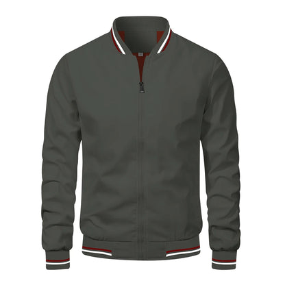 Spring Summer Bomber Jacket Men Black Casual Slim Fit Baseball Mens Jackets New Autumn Fashion High Quality Jackets for Men