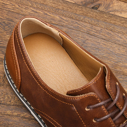 Cuero flofer hombres moda cómoda 2024 marcas casuales zapatos hombres