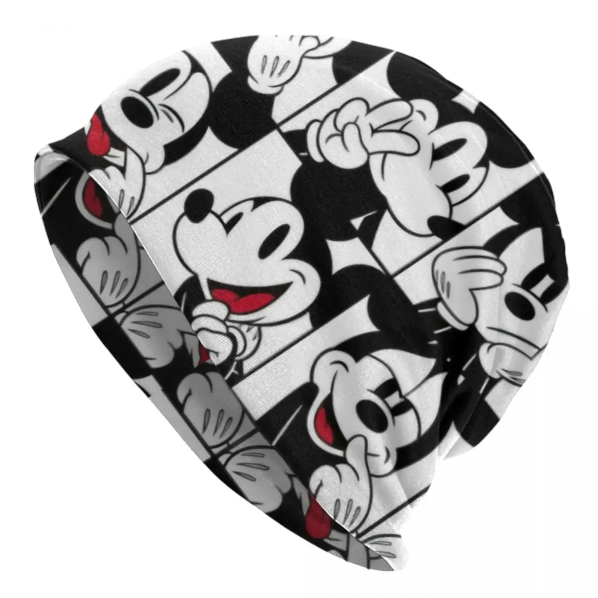Disney Mickey Mouse Minnie Skullies Beanies Caps For Men Women Unisex Street Winter Warm Knitting Hat Adult Bonnet Hats