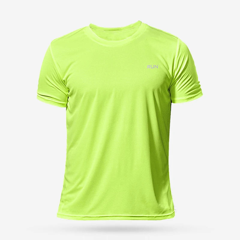 Juoksevat paidat jalkapallopaitot miesten Jersey Sportswear Mens-lenkkeily-t-paidat nopea kuiva puristusurheilu t-paita kuntosali
