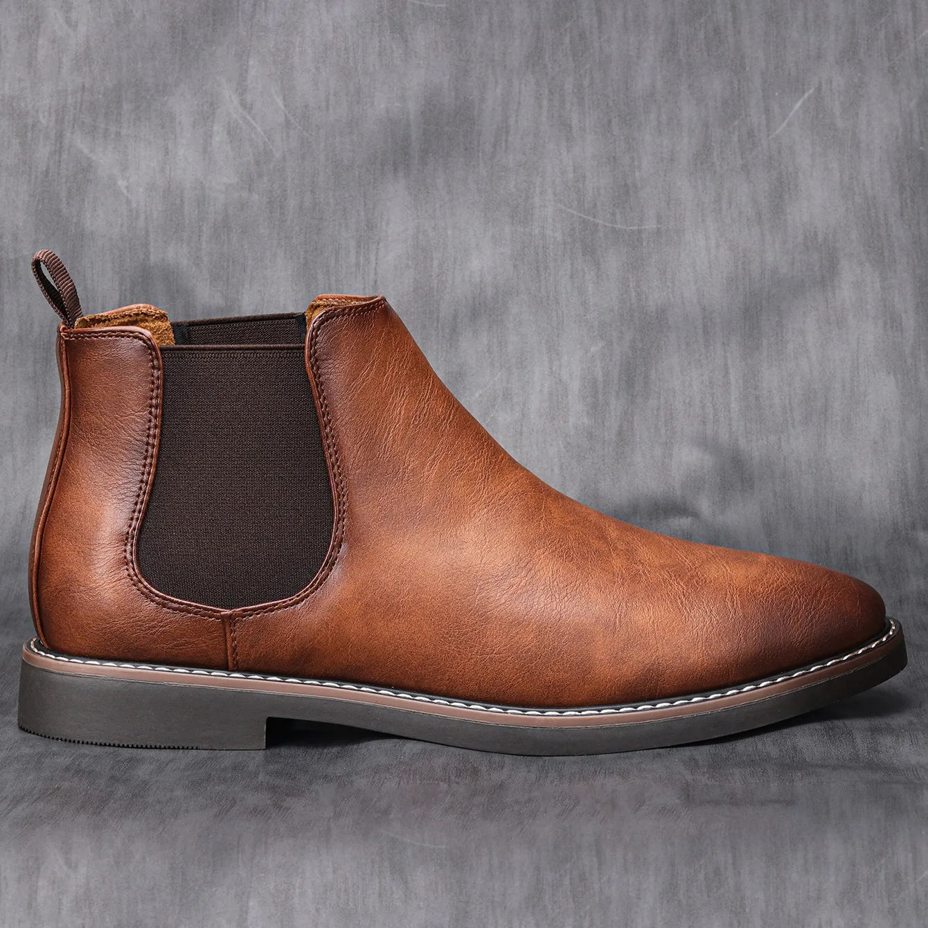 40 ~ 46 Men Chelsea Boots Brand Retro Comfortabele mode Men -laarzen