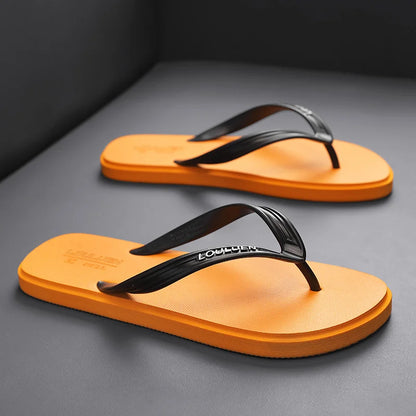 Flip flops nýir karla með mjúkum sóla, þægilegum, opnum táflipum fyrir inni og úti göngutúra, sumarströnd flip flops fyrir