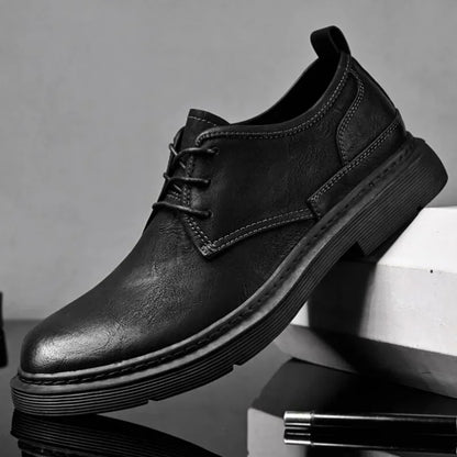 2024 Nowe oryginalne skórzane buty buty autobusinesy mieszkalne mieszkania Wysokiej jakości przyczynowy miękki codzienny komfort buty obuwia mężczyźni mężczyźni