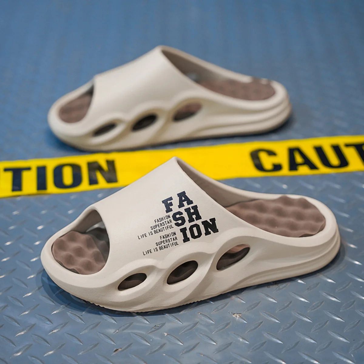 Menn mote massasje tøfler innendørs/utendørs sandaler strand flip flop tykke såle hann lysbilder sommer ikke-skli menn dusj tøfler