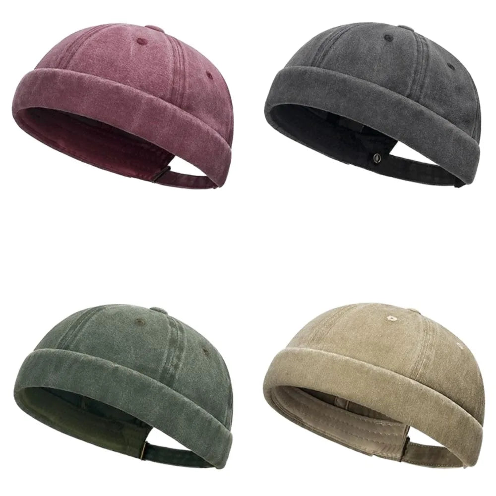 Mode Hip Hop Beanie Street Hat Men Skullcap Dames Spring randloze baggy melon cap manchet Docker Fisherman Beanies hoeden