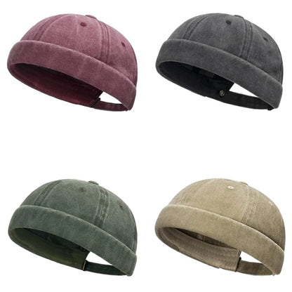 Mode Hip Hop Beanie Street Hat Men Skullcap Dames Spring randloze baggy melon cap manchet Docker Fisherman Beanies hoeden