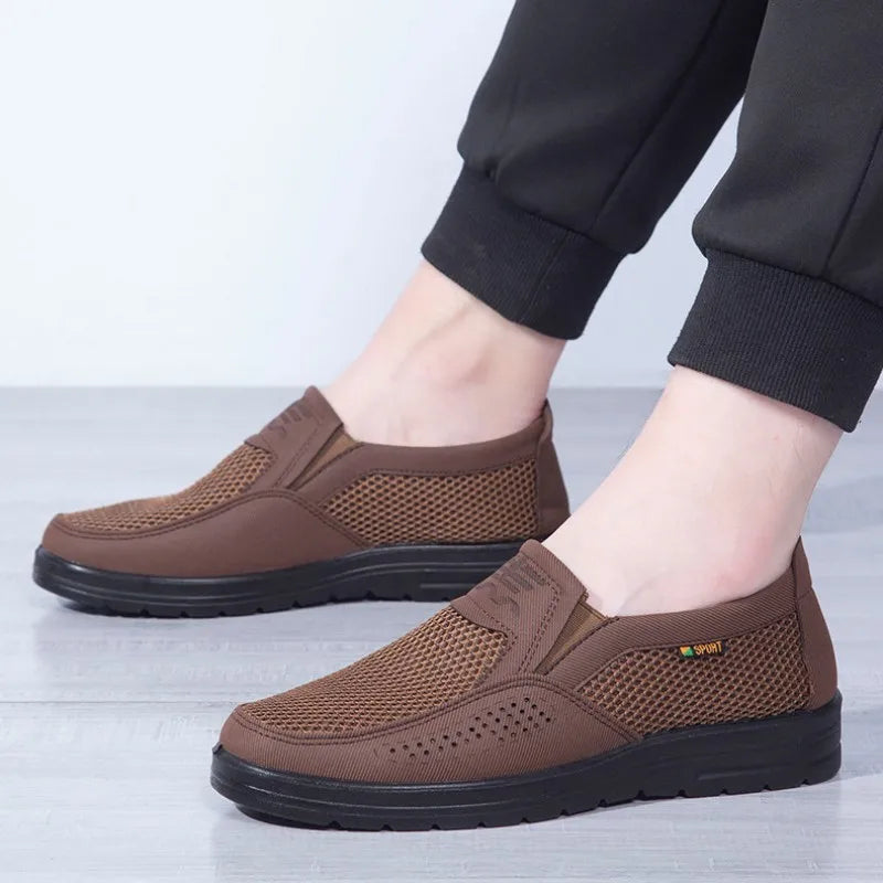 2023 Zomer hete uitverkoop Sneakers Men Mode Casual wandelschoenen Ademende heren Loafers Zapatillas Hombre Men Casual schoenen