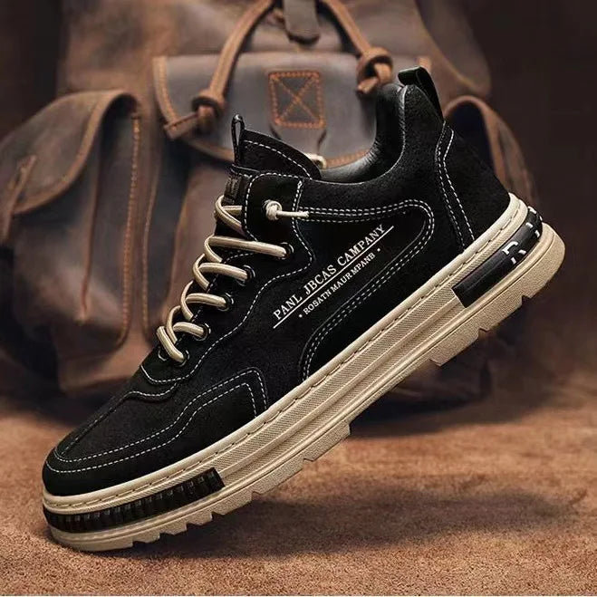 Trend Men Sneakers Outdoor Niepoślizgowe buty turystyczne dla mężczyzn Wygodne buty robocze luksusowe luksusowe platforma Mężczyzny kostki 2024 NOWOŚĆ