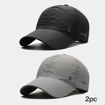 Original design løpende hette tynn rask tørkende pustende and tunge utendørs menns sol sommerfiske avisor baseball cap