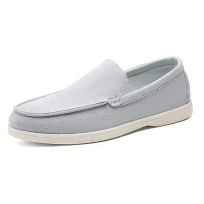 Chaussures décontractées pour hommes en daim en cuir classiques Style britannique Chaussures pour hommes légers mocassins doux mocassins masculins sur les plateaux de conduite