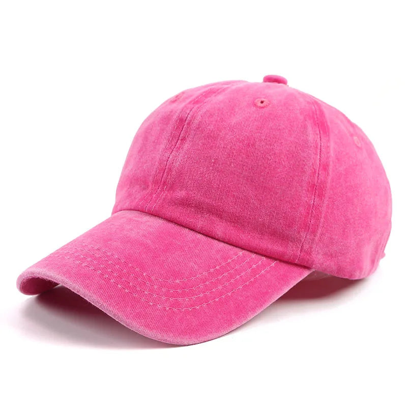 Unisex vintage baseball cap -naiset miehet kevät kesä 2023 kiinteä muoti isä hatut capp cotton ulot yksinkertainen rento gorras hombre