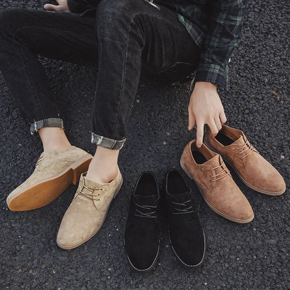 Chaussures pour hommes England Trend Chaussures décontractées Suede mâle Oxford Mariage de mariage Dress Chaussures Chaussures Men Flats Zapatillas Hombre Plus taille Mn