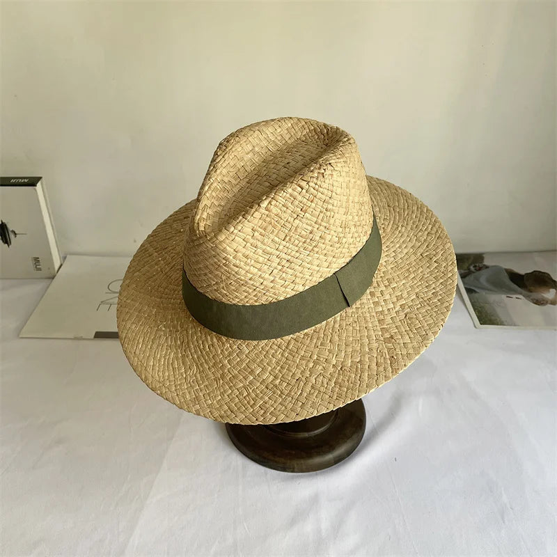 Lafite 2023 Ljetni šešir Ženska ljetna plaža Zaštita od sunca Straw Hat Men's English Jazz Hat Veleprodaja