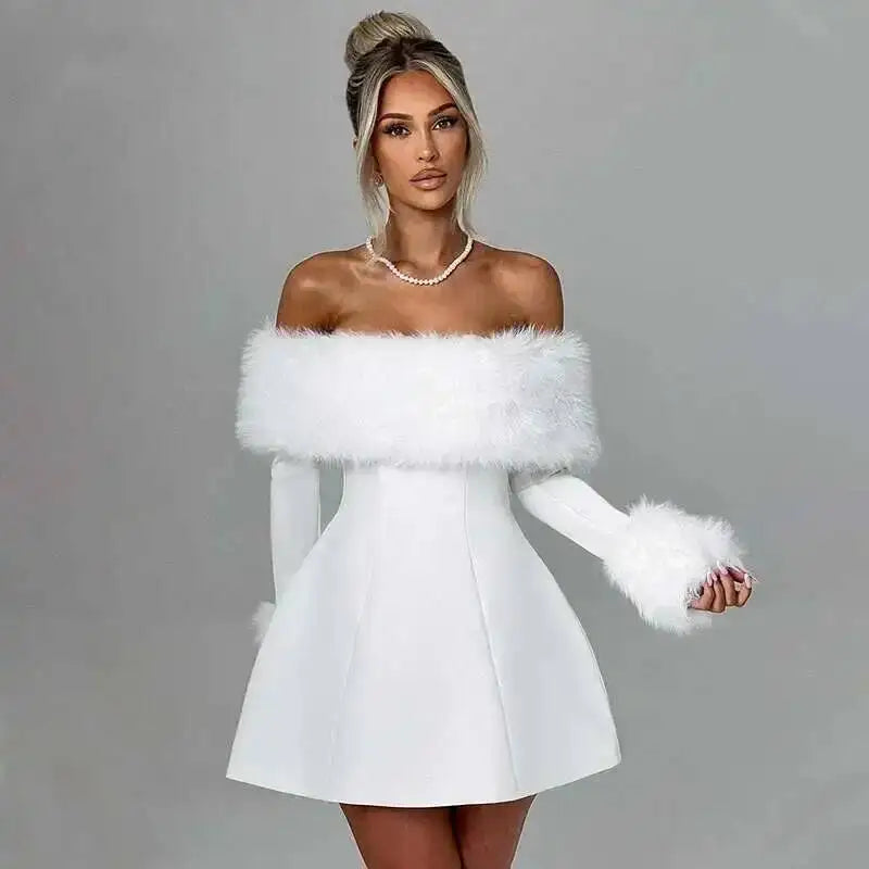Avrilyaan Button Backless Bodycon Short Sexy A-line Dress Women Nightclub Party Dress Long Sleeve Mini Autumn Dress Vestidos
