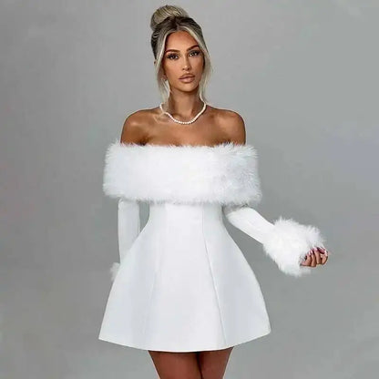 Avrilyaan Button Backless Bodycon Short Sexy A-line Dress Women Nightclub Party Dress Long Sleeve Mini Autumn Dress Vestidos