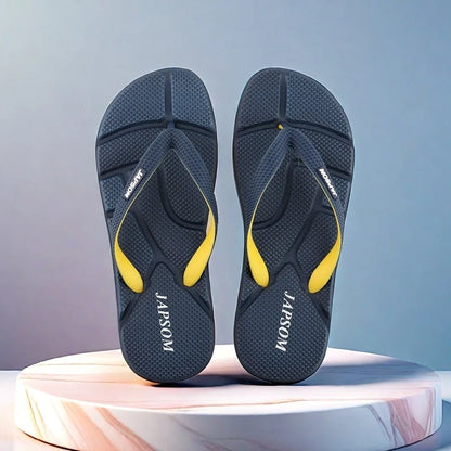 Blue nudd inniskór karlar flip flops Big Size 49 50 frjálslegur rennibrautir karlar fjara flip flops menn Eva inniskór Sumar chanclas hombre