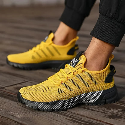 Nouveau 2025 hommes Chaussures de course respirantes chaussures de sport extérieur baskets légères pour hommes confortables chaussures d'entraînement athlétiques
