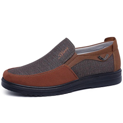 Chaussures Men Canvas Summer Classic Loafers hommes Chaussures décontractées Brestable Walking Flat Men Chaussures Zapatos Sneakers Plus taille 2023