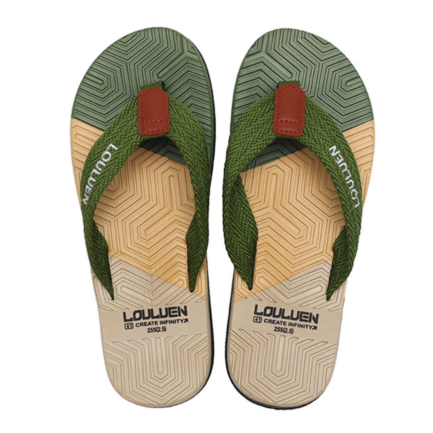 2024 Nýr tískumaður flip flops úti sumarströnd inniskór fyrir karla frjálslegur flip flops ekki miði skór inniskór karl