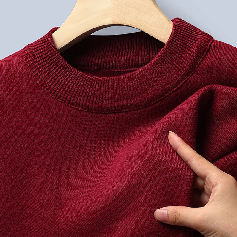 Sweater Men Autumn Winter Jumper Fleece Engrosado Nuevo Corea de punto coreano