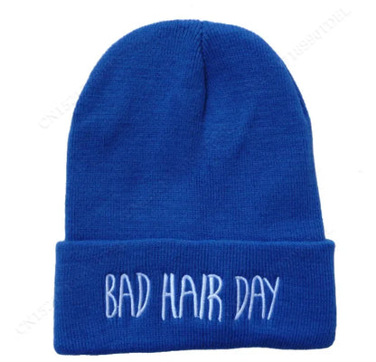 New THUG LIFE Black Letter Beanie Unisex Fashion Hip Hop Mens Beanies Knitted Caps for Women Skullies Gorros Bonnets Hat