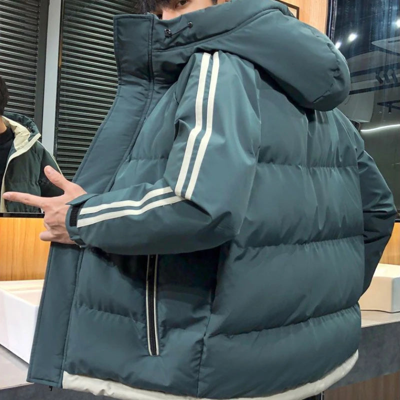 Thick Warm Winter Down Coat for Men Luxury Designer Casual On Offer Stylish Hoodie Jacket Man Cheap Sale Joker Fast Delvery Cold