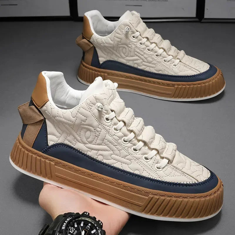 Män skor plattform manliga sneakers 2024 nya vulkaniserade skor för män casual löpskor stor storlek 45 46 heta sapatos maskulinos