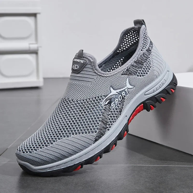 Summer Mesh Men Chaussures Sneakers légers Hommes Fashion Casual Walking Chaussures 2024 Breatte Mens Locs Zapatillas Hombre