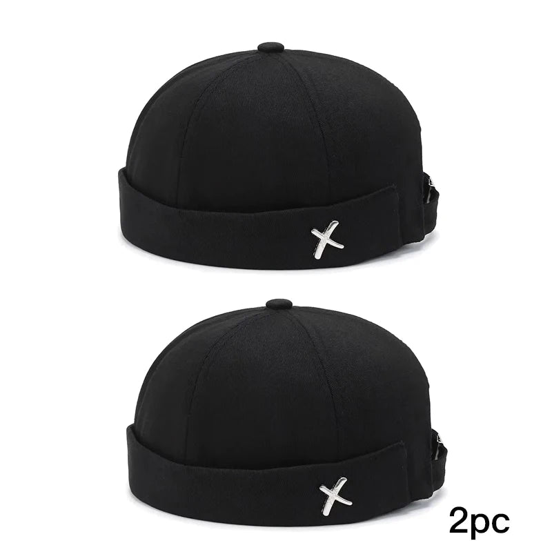 Sombrero de primavera New Guppi, Versión coreana, personalidad, gorro, sombrero redondo, marinero, sombrero de propietarios, nicho de hombres y mujeres