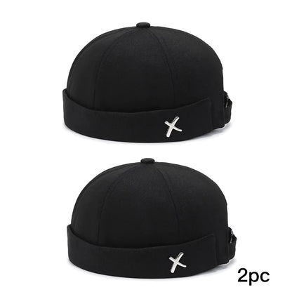 Sombrero de primavera New Guppi, Versión coreana, personalidad, gorro, sombrero redondo, marinero, sombrero de propietarios, nicho de hombres y mujeres