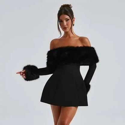 Avrilyaan Button Backless Bodycon Short Sexy A-line Dress Women Nightclub Party Dress Long Sleeve Mini Autumn Dress Vestidos