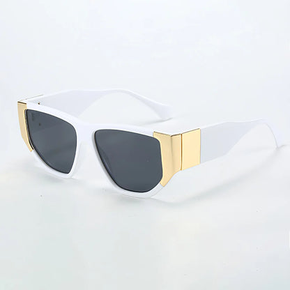 2025 Nieuwe modieuze kleurrijke dames zonnebril gedecoreerde gradiëntlenzen trendy accessoires voor vrouwen en mannen zonnebrillen