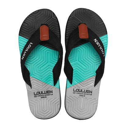 2024 Nýr tískumaður flip flops úti sumarströnd inniskór fyrir karla frjálslegur flip flops ekki miði skór inniskór karl