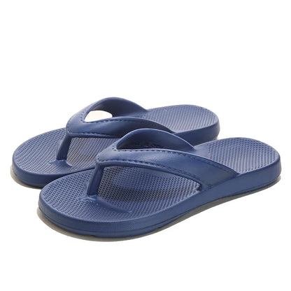 Eva Men Flip Flip Sandalias de playa duraderas Interiores al aire libre Anti-Slip Pareja Slippers cómodas sandalias planas casuales