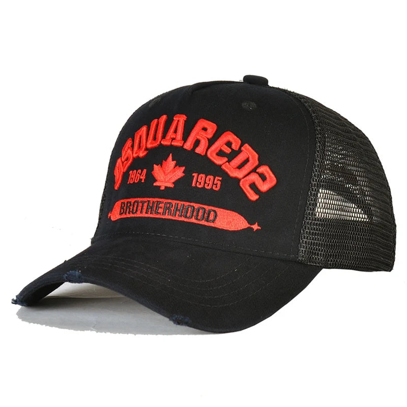 Hot Sale Luxury Men's Baseball Cap Fashion Embroidery Caps Summer Mesh Hat Men Women Outdoor Sport Hat Design Hip Hop Cap Man
