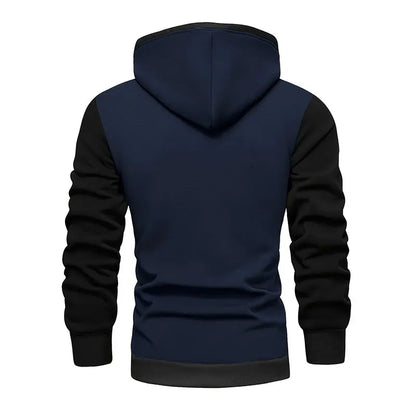 2024 Spring en herfst Men's Sports Pak Fleece Lined Hooded Sweatshirt + Heimpants 2 Sets Leather Label Borduurwerk herenkleding