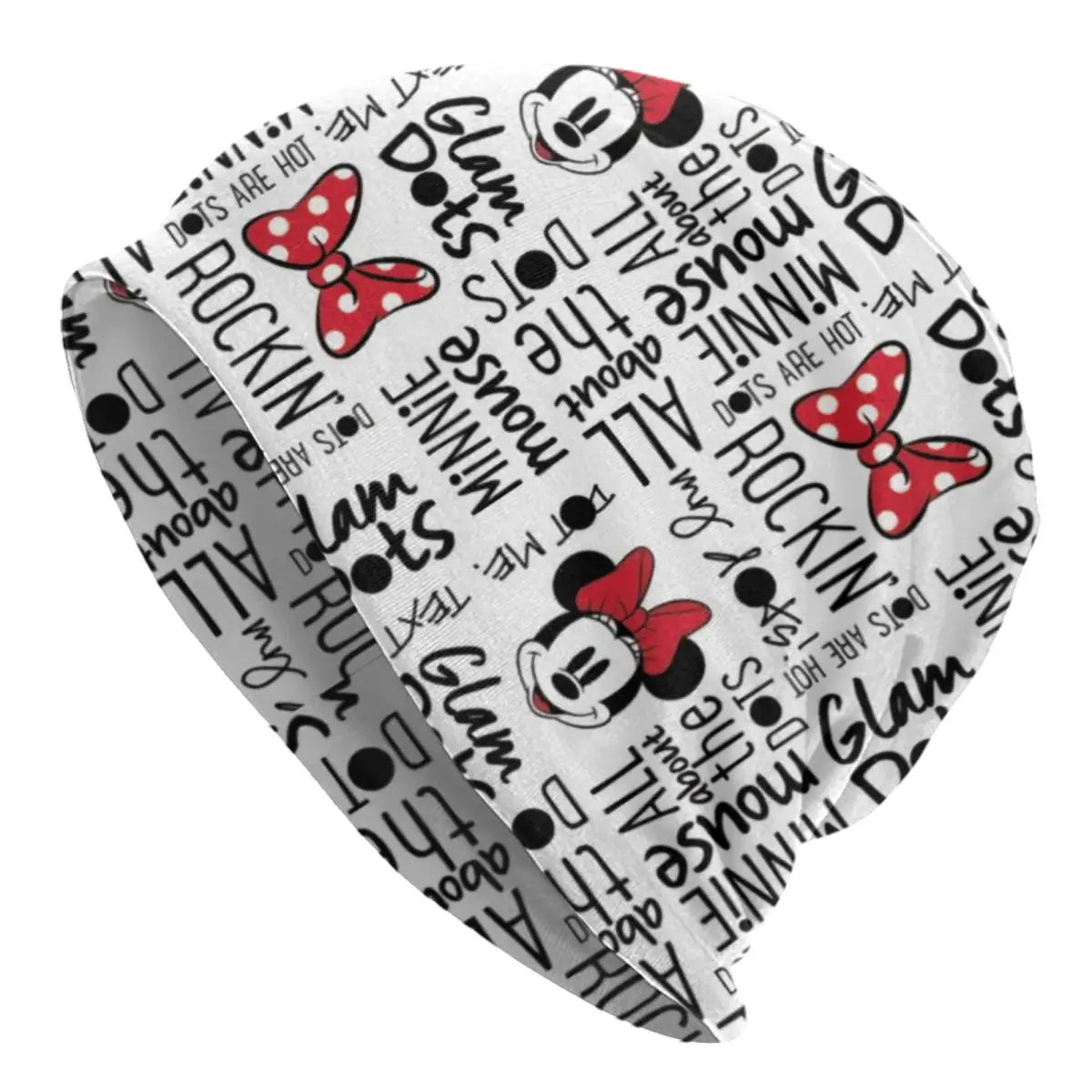 Disney Mickey Mouse Minnie Skullies Beanies Caps For Men Women Unisex Street Winter Warm Knitting Hat Adult Bonnet Hats