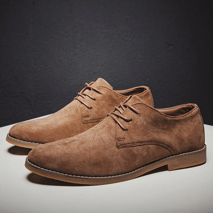 Chaussures pour hommes England Trend Chaussures décontractées Suede mâle Oxford Mariage de mariage Dress Chaussures Chaussures Men Flats Zapatillas Hombre Plus taille Mn