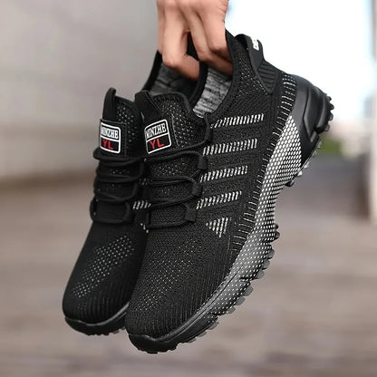 Nouveau 2025 hommes Chaussures de course respirantes chaussures de sport extérieur baskets légères pour hommes confortables chaussures d'entraînement athlétiques