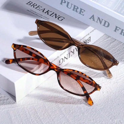 Vintage Small Cat Eyes Women Unisex Sunglasses Women New Fashion Elegant Gradient Sun Glasses Ladies Sexy Casual Shades UV400