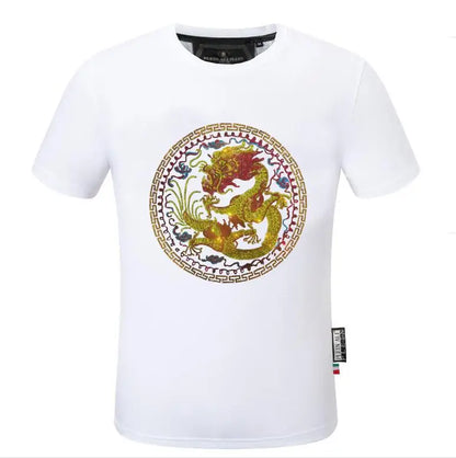 Dizajner muških marki majica Rhinestone majica punk odjeća Dropshipping Hip Hop 2024