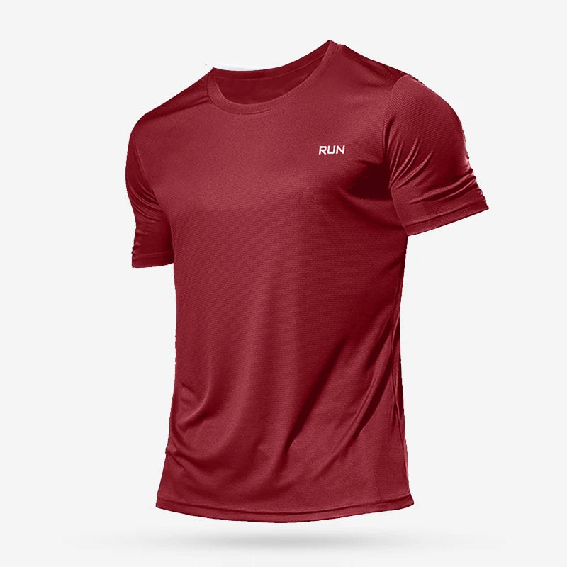 Juoksevat paidat jalkapallopaitot miesten Jersey Sportswear Mens-lenkkeily-t-paidat nopea kuiva puristusurheilu t-paita kuntosali