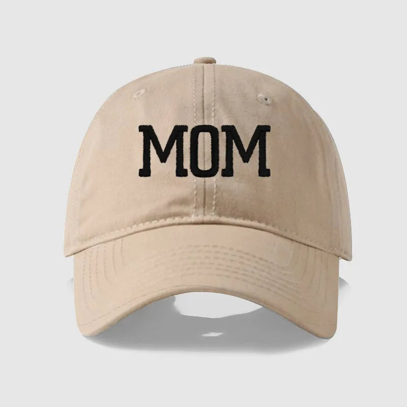 DAD MOM Embroidery Pure Cotton Men's Baseball Cap For Man  Womne's Fashion Sport Golf Caps Sun Hat Dropshipping