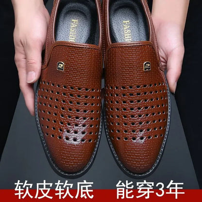 Scarpe casual per uomini estate ferenti ferenti piatti eleganti slittati su mocassini per feste di nozze non slip walking zapatos