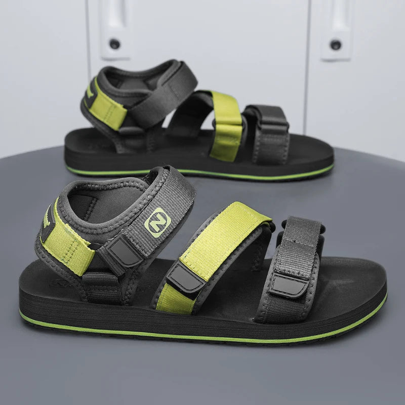 Karlar frjálslegur skylmingasandalar renna á karlmann sandal karlkyns sandles Sandalias Hombre Sandale Homme Open skór auk stór stærð 50 51 52