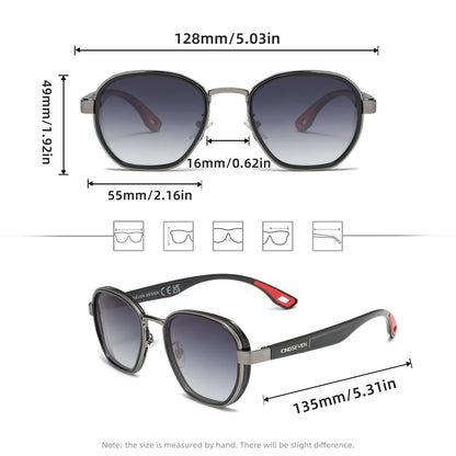 KINGSEVEN Fashion Sunglasses Men Polarized Women Eyewear Vintage Style Male Causal Glasses Anti-glare UV400