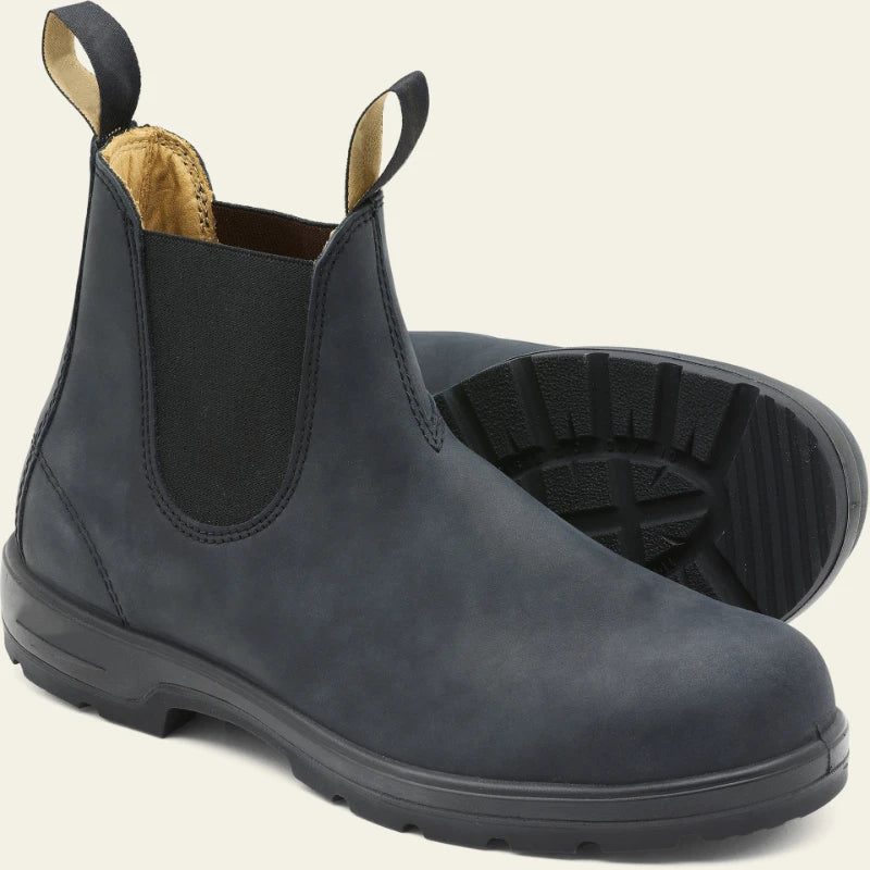 Zapatos de cuero retro de lujo Botas Chelsea Casual Capricional Cómoda Unisex Tobillo Estilo británico Botas de trabajo para hombres Big Tamaño 35-49